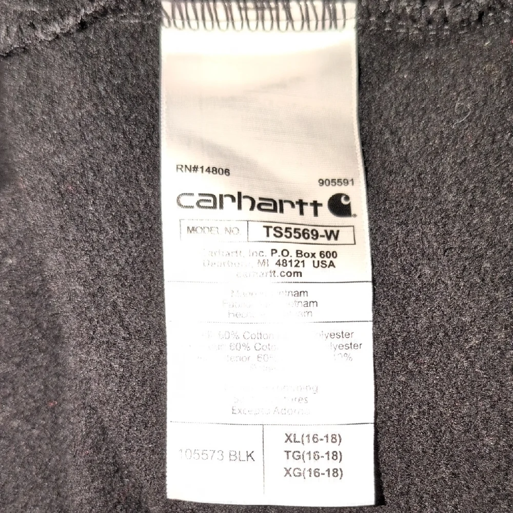 Carhartt Force® Relaxed Fit Lightweight Graphic Hoodie Size XL MSRP $64.99 - Picture 9 of 10